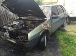 В Белой Церкви злоумышленники сожгли три автомобиля