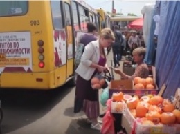 Проблемы одесского «Привоза»: смешались в кучу кони, люди (видео)