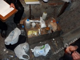 Житель Одесской области организовал подпольную нарколабораторию (фото)