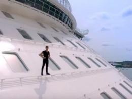 Динамическое путешествие по крупнейшему в мире круизному лайнеру (Видео)
