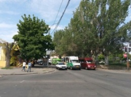 ДТП в центре Николаева: движение по проспекту Центральному затруднено