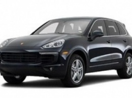 Ночью в Запорожье сгорел Porsche Cayenne