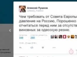 В Госдуме намекнули Порошенко о необходимости отчитаться по расследованию одесской трагедии