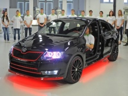 Skoda Rapid превратилась в купе