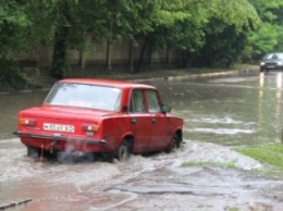 В Херсоне чрезвычайная ситуация - прошел дождь