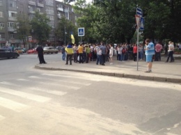 В Харькове разблокировали проспект после протеста зоозащитников (фото)