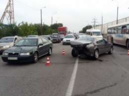 В Днепре на набережной ДТП с участием трех авто (ФОТО)