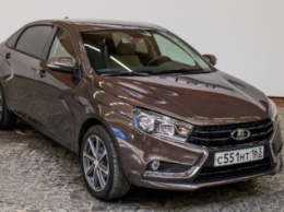 Уникальная LADA Vesta передана Самарским властям