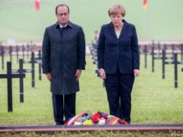 100-летие битвы при Вердене: Меркель и Олланд почтили память жертв