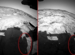 Уфологи обнаружили на Марсе тень человека