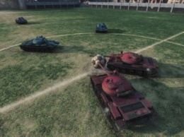 В World of Tanks скоро появится турнир "танковый футбол"