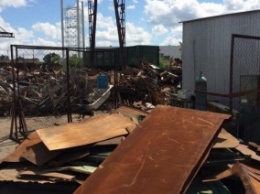 В Днепропетровске изъяли более 60 тонн металлолома