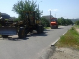 В Корабельном районе Николаева продолжается ремонт дорог (ФОТО)