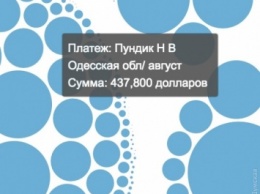 Опубликована черная бухгалтерия ПР: на выборы 2012 года одесским регионалам передали почти миллион долларов