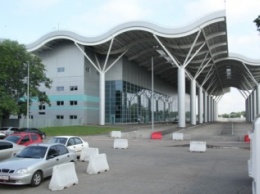 Мэр Одессы проинспектировал строительство нового терминала Одесского аэропорта. Фото