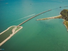 Завершено строительство второго рабочего моста через Керченский пролив (ФОТО)