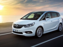 Фейслифтовый вэн Opel Zafira взял стиль у новой Astra