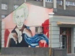 Новое граффити на старом месте: в Харькове появился портрет Шульженко