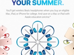 Apple запустила акцию Back To School: купи Mac и получи в подарок наушники Beats за 24 000 рублей