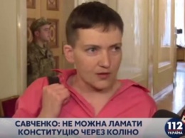Савченко: Возможно, многих напугала вчера моя речь с гранатой, мало кто это понял