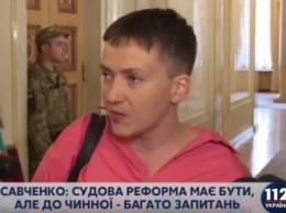 Савченко: Я вряд ли научусь думать как политики, я так работать не хочу