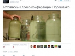Соцсети отреагировали на заявления Порошенко шутками и фотожабами