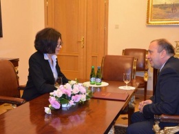 Сыроид проводит встречу с главой МИД Польши Схетыной