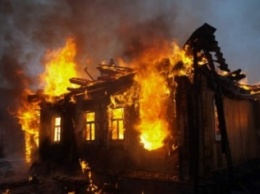 В Запорожской области горел сельский кооператив