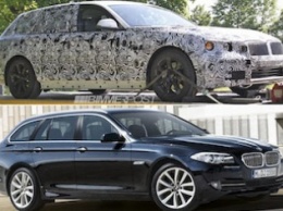 Новая BMW 5 Series уже на тестах