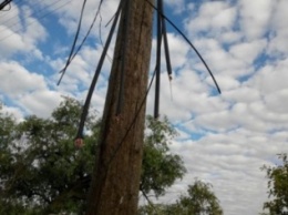 На Полтавщине воры сняли 280 метров кабеля