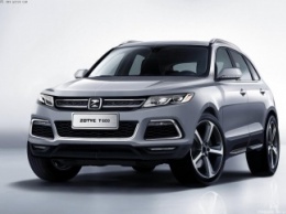 На китайском рынке стартовали продажи кроссовера Zotye T600 Sport