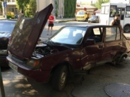 Авария на перекрестке Центральной и Греческой в Бердянске