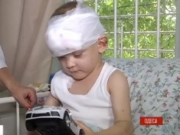 Найденный в Одессе избитый малыш, возможно, родом из Запорожья