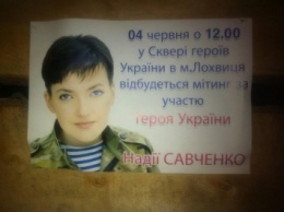 Савченко уличили в незаконной агитации (фото)