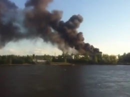 В Санкт-Петербурге произошел пожар на военном корабле