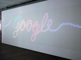 В Google создали необычный интерактивный экран из кнопок (Видео)