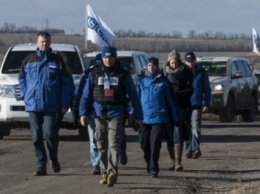 ОБСЕ зафиксировала последствия обстрела вблизи детсада в Первомайске