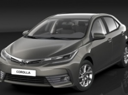 Стали известны подробности о рестайлинговом седане Toyota Corolla