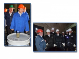 ВостГОК посетил министр энергетики и угольной промышленности Украины Владимир Демчишин