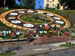 Цветочные часы обновят ко Дню Киева