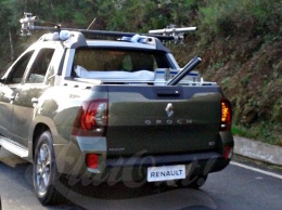 Серийная версия пикапа Renault Oroch с двойной кабиной показалась на шпионских фото