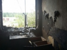 Под Харьковом неизвестные подпалили строительную компанию (ФОТО)