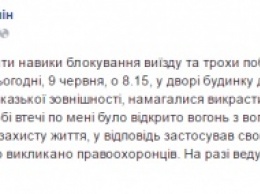 Депутат "Народного Фронта" открыл стрельбу по кавказцам