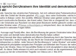 В Бундестаге ужаснулись словам Парубия о "не украинцах" на востоке Украины