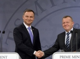 Руководители Дании и Польши настаивают на санкциях против России