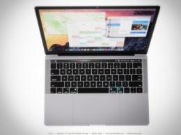 Впечатляющий концепт нового MacBook Pro с OLED-панелью, огромным тачпадом и портами USB-C