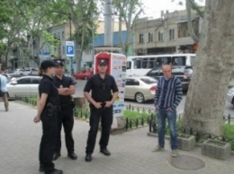 В одесской полиции настаивают: В конфликте со стариком - виноват последний (ВИДЕО)