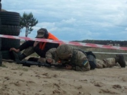 В Черниговской области прошли первые в истории страны соревнования снайперов