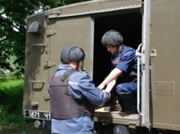 В Каменском в лесополосе обнаружили боеприпасы