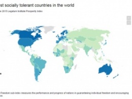 Обнародован список самых нетолерантных стран (фото)